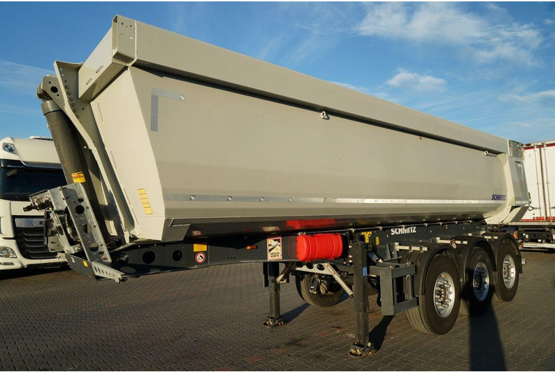 Schmitz Cargobull / WYWROTKA / 26 m3 / HYDROKLAPA / OŚ PODNOSZONA / - Puspiekabe pašizgāzējs: foto 2 Schmitz Cargobull / WYWROTKA / 26 m3 / HYDROKLAPA / OŚ PODNOSZONA / - Puspiekabe pašizgāzējs: foto 2