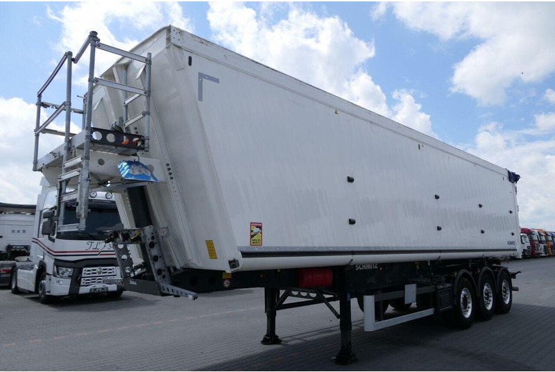 Schmitz Cargobull WYWROTKA 58 M3 / MULDA ALUMINIOWA / KLAPO-DRZWI / OŚ PODNOSZONA - Puspiekabe pašizgāzējs: foto 3 Schmitz Cargobull WYWROTKA 58 M3 / MULDA ALUMINIOWA / KLAPO-DRZWI / OŚ PODNOSZONA - Puspiekabe pašizgāzējs: foto 3