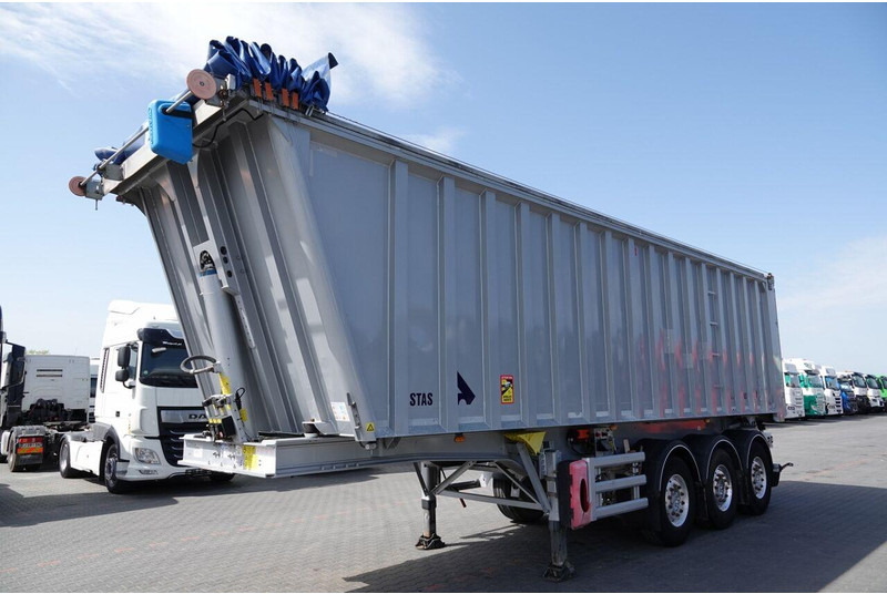Stas WYWROTKA 43 m3  / ALUMINIOWA / OŚ PODNOSZONA  /  ALUFELGI - Puspiekabe pašizgāzējs: foto 3 Stas WYWROTKA 43 m3  / ALUMINIOWA / OŚ PODNOSZONA  /  ALUFELGI - Puspiekabe pašizgāzējs: foto 3