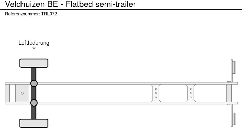 VELDHUIZEN BE - Flatbed semi-trailer līzingu VELDHUIZEN BE - Flatbed semi-trailer: foto 10