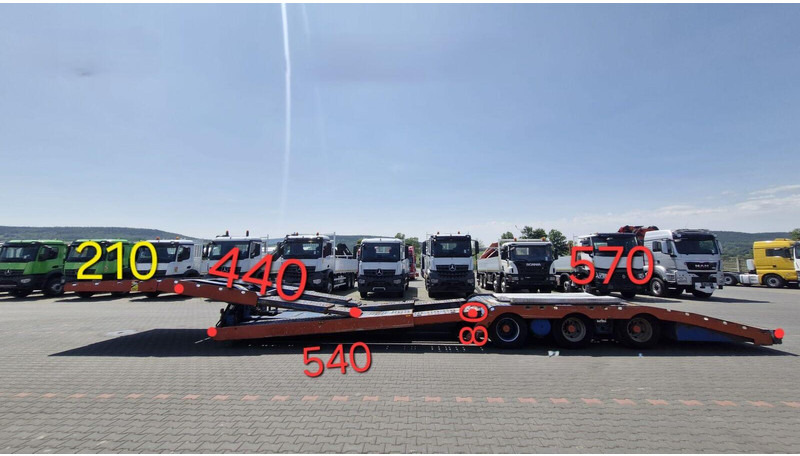 VS-MONT VSAT11 / NACZEPA LAWETA / NISKOPODWOZIOWA / 17 M / PODEST HYDRAU - Puspiekabe zema profila platforma: foto 3 VS-MONT VSAT11 / NACZEPA LAWETA / NISKOPODWOZIOWA / 17 M / PODEST HYDRAU - Puspiekabe zema profila platforma: foto 3