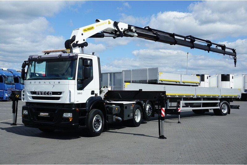 Iveco STRALIS / 260E36 / 6 X 2 / HDS PALFINGER PK 42 002 SH-E / WYSIĘG - Vilcējs: foto 1 Iveco STRALIS / 260E36 / 6 X 2 / HDS PALFINGER PK 42 002 SH-E / WYSIĘG - Vilcējs: foto 1