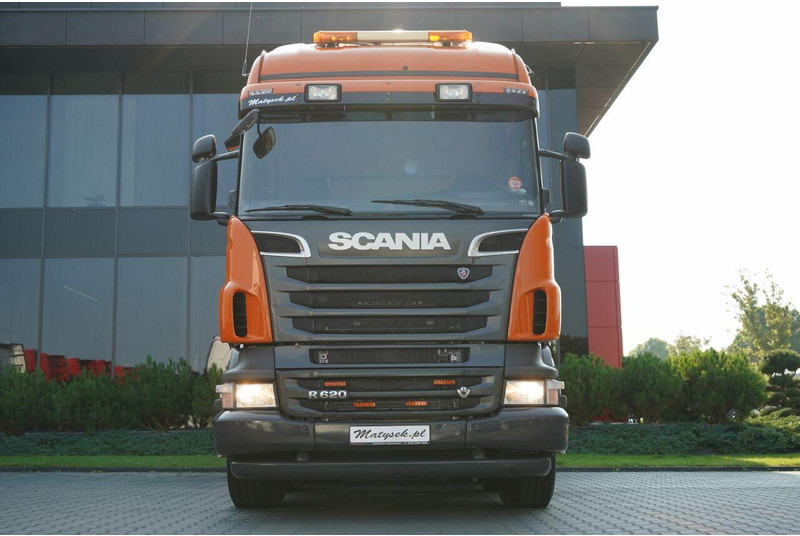 Scania R 620 / HYDRAULIKA / 8X4 / DMC: 150 000 KG / SIODŁO PODNOSZONE P - Vilcējs: foto 2 Scania R 620 / HYDRAULIKA / 8X4 / DMC: 150 000 KG / SIODŁO PODNOSZONE P - Vilcējs: foto 2
