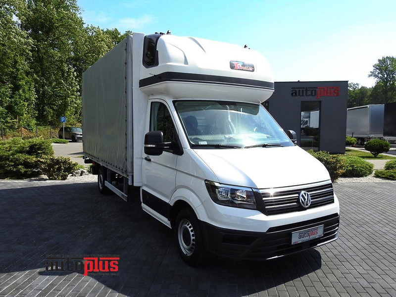 Volkswagen CRAFTER PLANDEKA WINDA 8 PALET WEBASTO TEMPOMAT  180KM [ 032919 - Furgons ar tentu: foto 1 Volkswagen CRAFTER PLANDEKA WINDA 8 PALET WEBASTO TEMPOMAT  180KM [ 032919 - Furgons ar tentu: foto 1