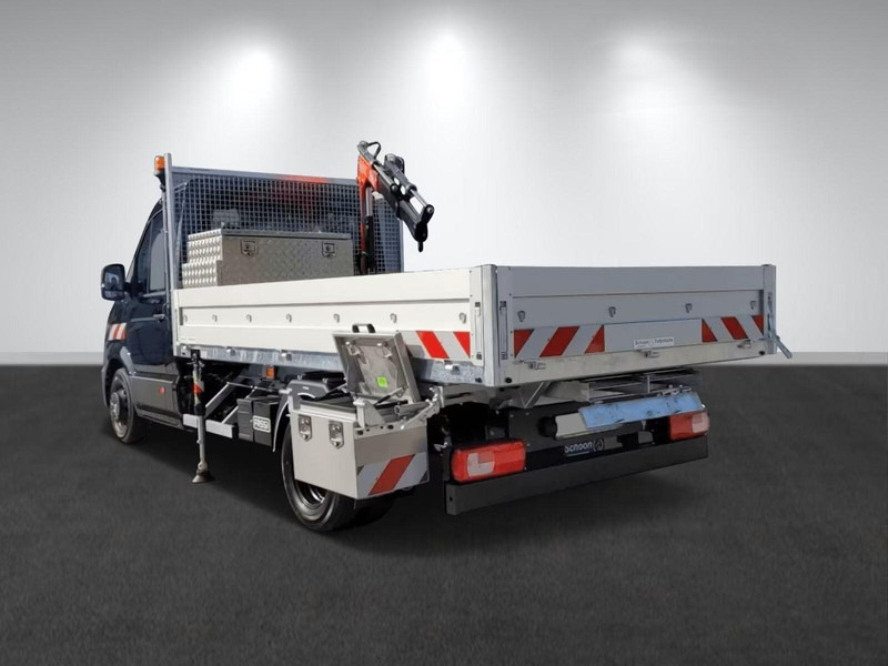 Volkswagen Crafter 50 - Flatbed truck + crane - Bortu kravas automašīna/ Platforma, Kravas auto ar manipulatoru: foto 3 Volkswagen Crafter 50 - Flatbed truck + crane - Bortu kravas automašīna/ Platforma, Kravas auto ar manipulatoru: foto 3