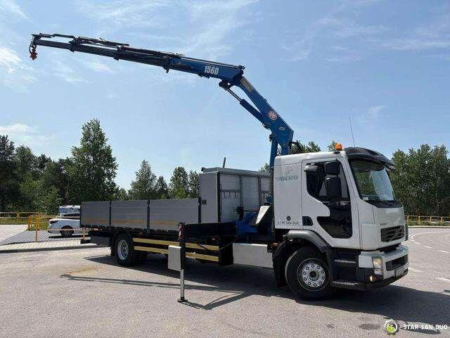 Volvo FE 240 4x2 HMF 1560 K3 HDS Rotator Crane Kran - Bortu kravas automašīna/ Platforma, Kravas auto ar manipulatoru: foto 2 Volvo FE 240 4x2 HMF 1560 K3 HDS Rotator Crane Kran - Bortu kravas automašīna/ Platforma, Kravas auto ar manipulatoru: foto 2