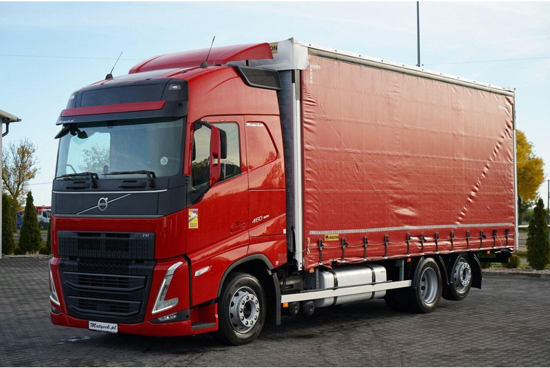 Volvo FH 460 / SOLÓWKA / I-SAVE / I-PARK COOL / OŚ PODNOSZONA SKRĘTNA - Kravas automašīna ar tentu: foto 4 Volvo FH 460 / SOLÓWKA / I-SAVE / I-PARK COOL / OŚ PODNOSZONA SKRĘTNA - Kravas automašīna ar tentu: foto 4