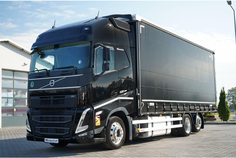 Volvo FH 500 / MEGA / ZESTAW TANDEM PRZEJAZDOWY 120 M3 / 2024 / I-PARK - Kravas automašīna ar tentu: foto 1 Volvo FH 500 / MEGA / ZESTAW TANDEM PRZEJAZDOWY 120 M3 / 2024 / I-PARK - Kravas automašīna ar tentu: foto 1