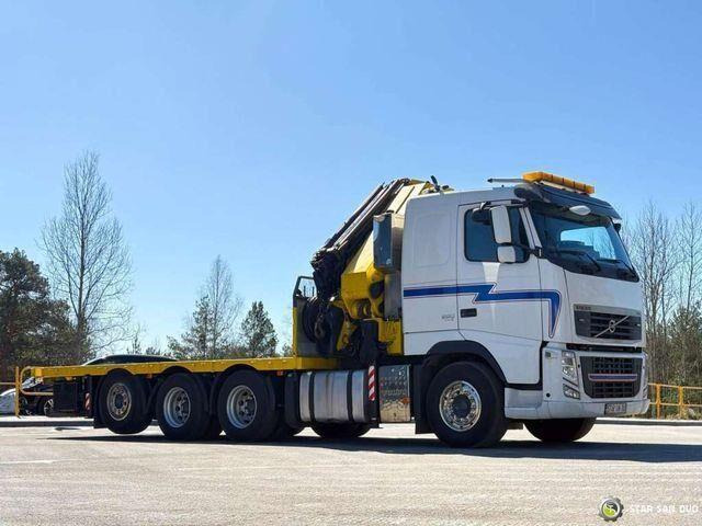 Volvo FH 520 8x4 HMF ODIN K6 EURO 5 FLY JIB Crane - Bortu kravas automašīna/ Platforma, Kravas auto ar manipulatoru: foto 5 Volvo FH 520 8x4 HMF ODIN K6 EURO 5 FLY JIB Crane - Bortu kravas automašīna/ Platforma, Kravas auto ar manipulatoru: foto 5