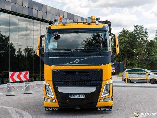 Bortu kravas automašīna/ Platforma, Kravas auto ar manipulatoru Volvo FH 540 8x4 HMF 6020 Fly Jib Winch: foto 6