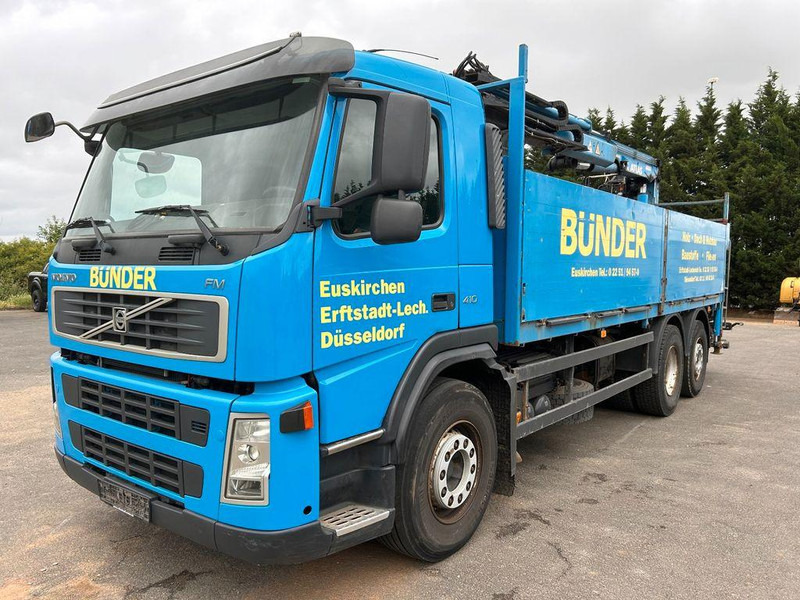 Volvo FM 410 Pritsche mit Kran - Bortu kravas automašīna/ Platforma, Kravas auto ar manipulatoru: foto 2 Volvo FM 410 Pritsche mit Kran - Bortu kravas automašīna/ Platforma, Kravas auto ar manipulatoru: foto 2