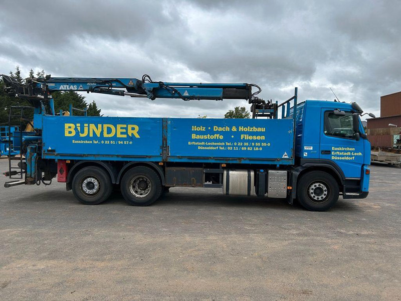 Volvo FM 410 Pritsche mit Kran - Bortu kravas automašīna/ Platforma, Kravas auto ar manipulatoru: foto 3 Volvo FM 410 Pritsche mit Kran - Bortu kravas automašīna/ Platforma, Kravas auto ar manipulatoru: foto 3