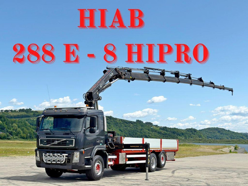 Volvo FM 440 * HIAB 288 E - 8 HIPRO/FUNK * TOPZUSTAND - Bortu kravas automašīna/ Platforma, Kravas auto ar manipulatoru: foto 1 Volvo FM 440 * HIAB 288 E - 8 HIPRO/FUNK * TOPZUSTAND - Bortu kravas automašīna/ Platforma, Kravas auto ar manipulatoru: foto 1