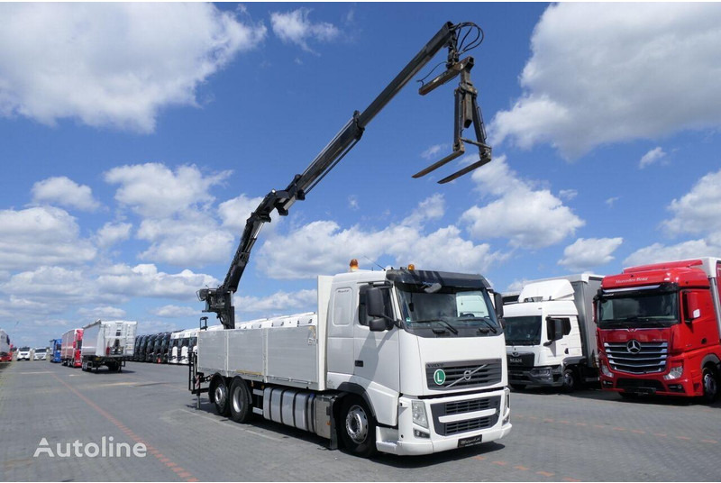 Volvo FM 460 - Bortu kravas automašīna/ Platforma, Kravas auto ar manipulatoru: foto 3 Volvo FM 460 - Bortu kravas automašīna/ Platforma, Kravas auto ar manipulatoru: foto 3