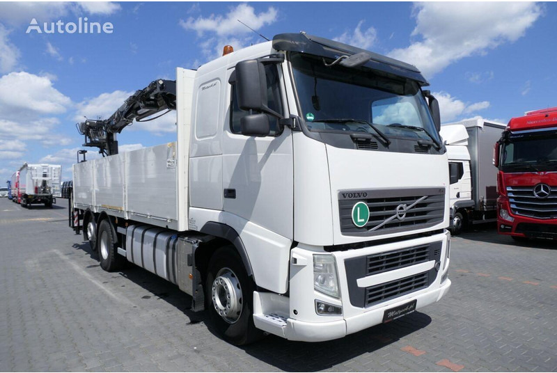 Volvo FM 460 - Bortu kravas automašīna/ Platforma, Kravas auto ar manipulatoru: foto 1 Volvo FM 460 - Bortu kravas automašīna/ Platforma, Kravas auto ar manipulatoru: foto 1