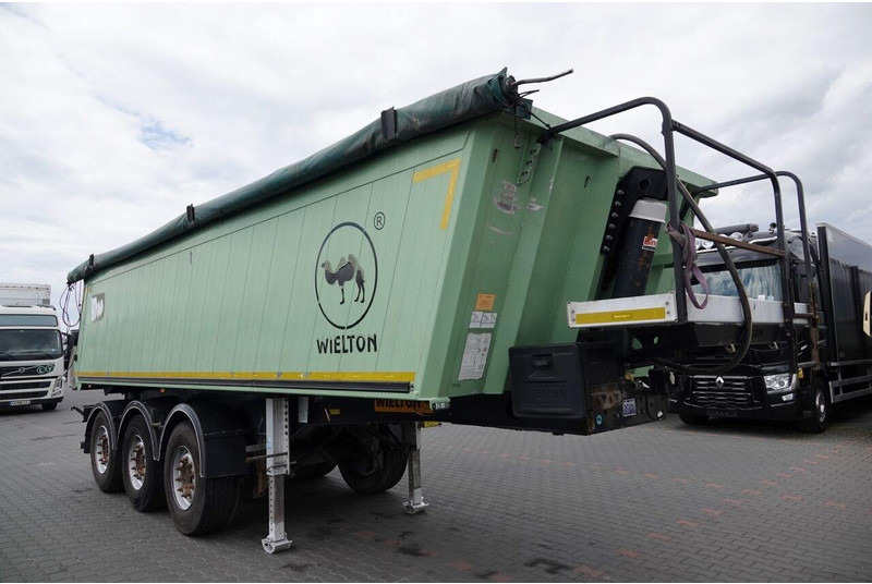 Wielton WYWROTKA 23 M3 / MULDA ALUMINIOWA / OŚ PODNOSZONA - Puspiekabe pašizgāzējs: foto 2 Wielton WYWROTKA 23 M3 / MULDA ALUMINIOWA / OŚ PODNOSZONA - Puspiekabe pašizgāzējs: foto 2