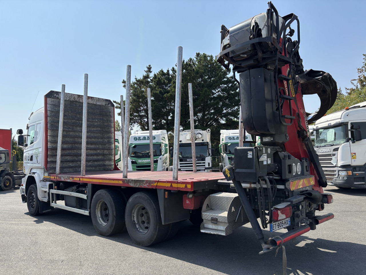 SCANIA R 580 CB6x4HHZ - Šasija kravas automašīna: foto 4 SCANIA R 580 CB6x4HHZ - Šasija kravas automašīna: foto 4