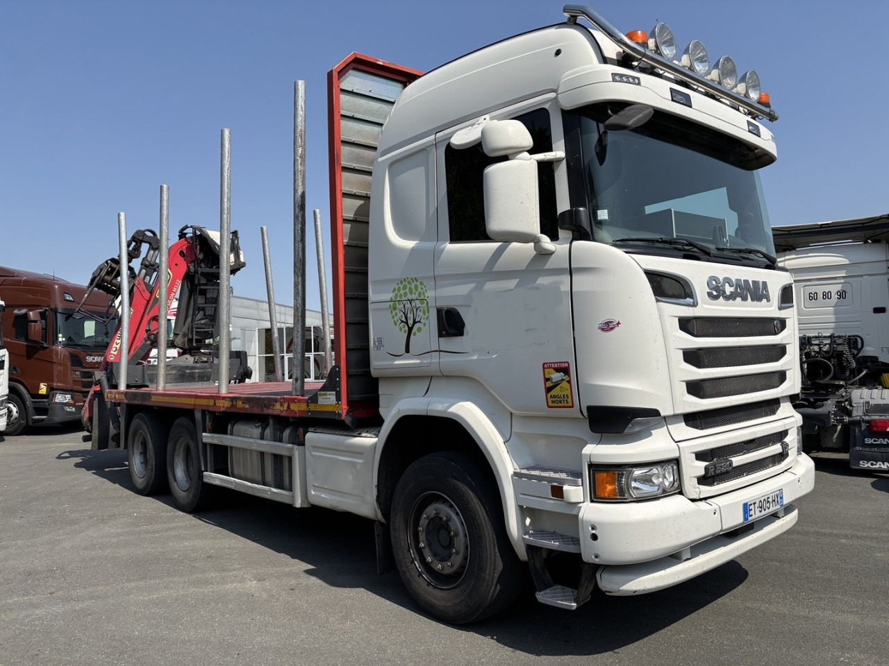 SCANIA R 580 CB6x4HHZ - Šasija kravas automašīna: foto 2 SCANIA R 580 CB6x4HHZ - Šasija kravas automašīna: foto 2