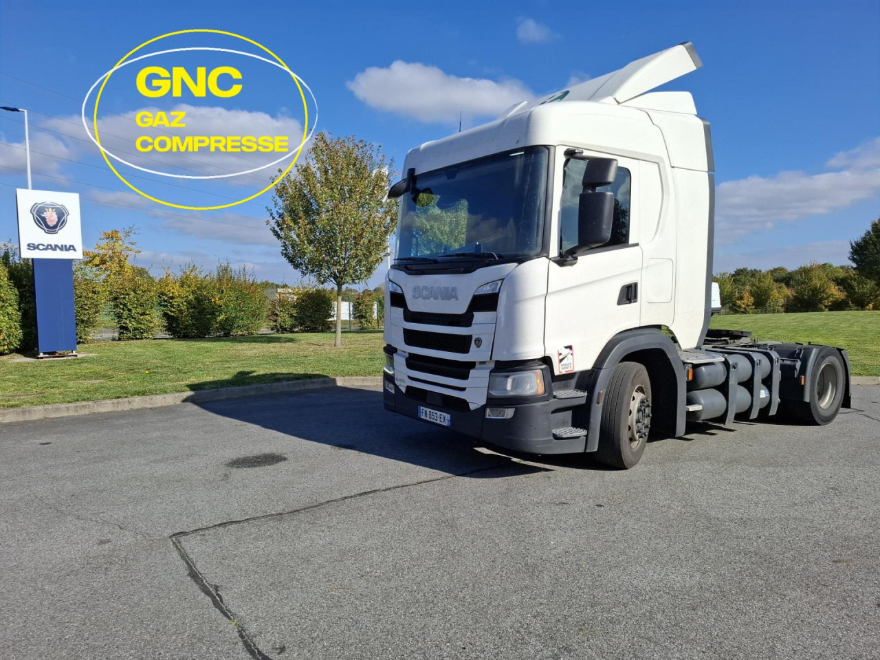 SCANIA SCANIA G410 A4x2 GNC - Vilcējs: foto 1 SCANIA SCANIA G410 A4x2 GNC - Vilcējs: foto 1