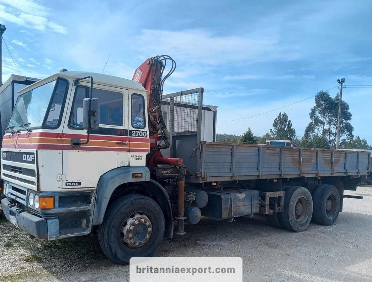 DAF 2700 ATI 6x4 26 Ton Sideways Tipper with HMF 820 Crane | Export Ready. - Kravas automašīna pašizgāzējs, Kravas auto ar manipulatoru: foto 3 DAF 2700 ATI 6x4 26 Ton Sideways Tipper with HMF 820 Crane | Export Ready. - Kravas automašīna pašizgāzējs, Kravas auto ar manipulatoru: foto 3