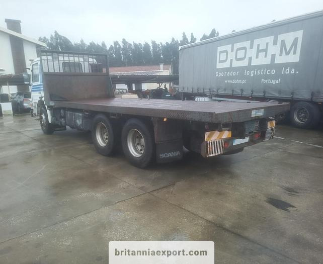 SCANIA P93H 280 6x2 10 Tyres Flatbed Truck – 26 Ton | On springs - Bortu kravas automašīna/ Platforma: foto 5 SCANIA P93H 280 6x2 10 Tyres Flatbed Truck – 26 Ton | On springs - Bortu kravas automašīna/ Platforma: foto 5