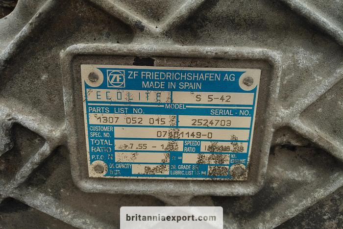 ZF Ecolite S5-42 Manual Gearbox – 5-Speed | Fits Nissan Atleon Trucks - Pārnesumkārba: foto 3 ZF Ecolite S5-42 Manual Gearbox – 5-Speed | Fits Nissan Atleon Trucks - Pārnesumkārba: foto 3