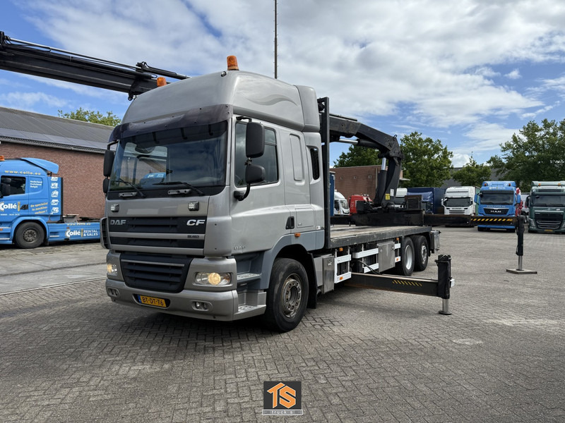 DAF FAN CF85 .460 - AUTOMATIC - EURO 5 - KRAN/CRANE HIAB 377 - Bortu kravas automašīna/ Platforma, Kravas auto ar manipulatoru: foto 4 DAF FAN CF85 .460 - AUTOMATIC - EURO 5 - KRAN/CRANE HIAB 377 - Bortu kravas automašīna/ Platforma, Kravas auto ar manipulatoru: foto 4