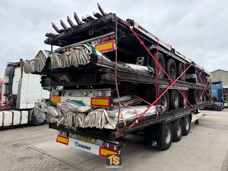 Krone KRONE SD BPW - STACK 5X - GARDINEN/CURTAIN - TOP! - Tenta puspiekabe: foto 2 Krone KRONE SD BPW - STACK 5X - GARDINEN/CURTAIN - TOP! - Tenta puspiekabe: foto 2