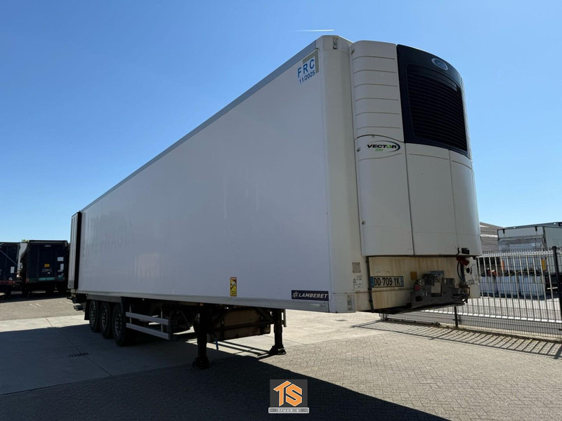 LAMBERET LVF S 3F KOELER/REEFER/KUHLKOFFER - CARRIER VECTOR 1550 - APK/TUV 01/2026 - TOP! - Puspiekabe refrižerators: foto 1 LAMBERET LVF S 3F KOELER/REEFER/KUHLKOFFER - CARRIER VECTOR 1550 - APK/TUV 01/2026 - TOP! - Puspiekabe refrižerators: foto 1