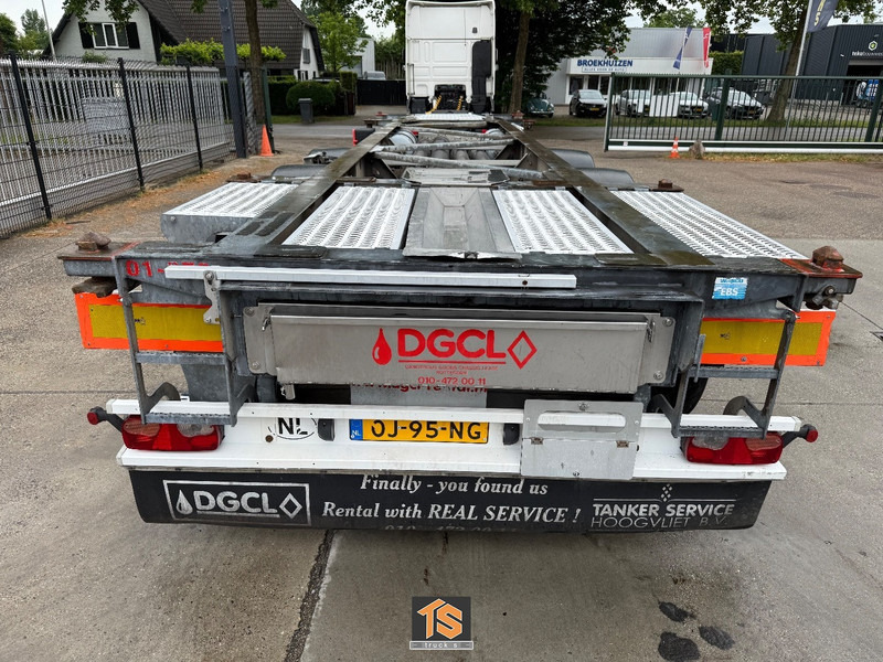 Puspiekabe noņemamā virsbūve/ Konteineru vedējs Van Hool 3B2015 20/30FT - ADR - BPW - NL TOP TRAILER - 4x AVAILABLE!: foto 11