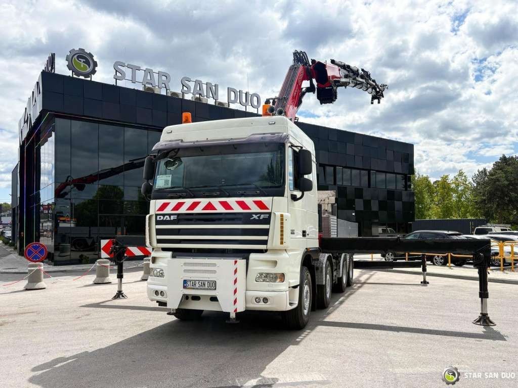 DAF XF 105.510 8x4 FASSI F800 XP Crane Fifth wheel - Kravas auto ar manipulatoru: foto 5 DAF XF 105.510 8x4 FASSI F800 XP Crane Fifth wheel - Kravas auto ar manipulatoru: foto 5