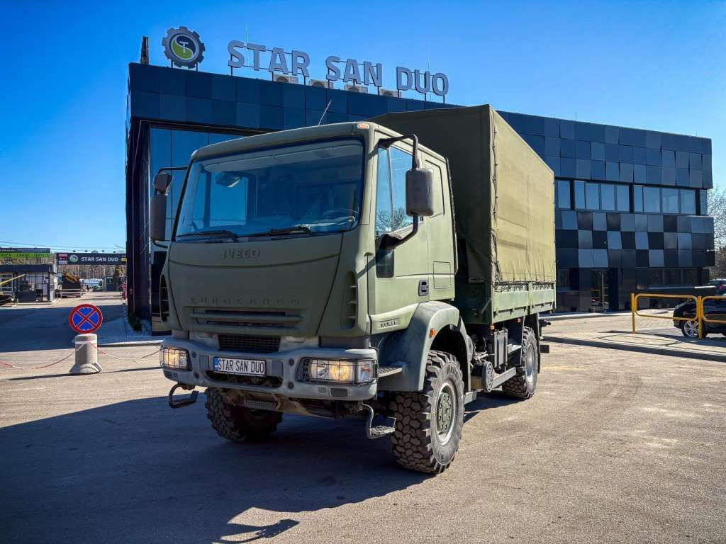 Iveco  EUROCARGO 4x4 Offroad Camper Winde - Kravas automašīna ar tentu: foto 1 Iveco  EUROCARGO 4x4 Offroad Camper Winde - Kravas automašīna ar tentu: foto 1