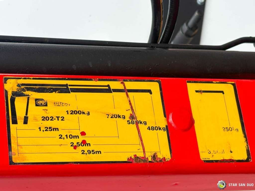 Kravas auto ar manipulatoru Iveco   Eurocargo 4x4 HMF 202 Euro 6 mileage: 76,000 k: foto 16