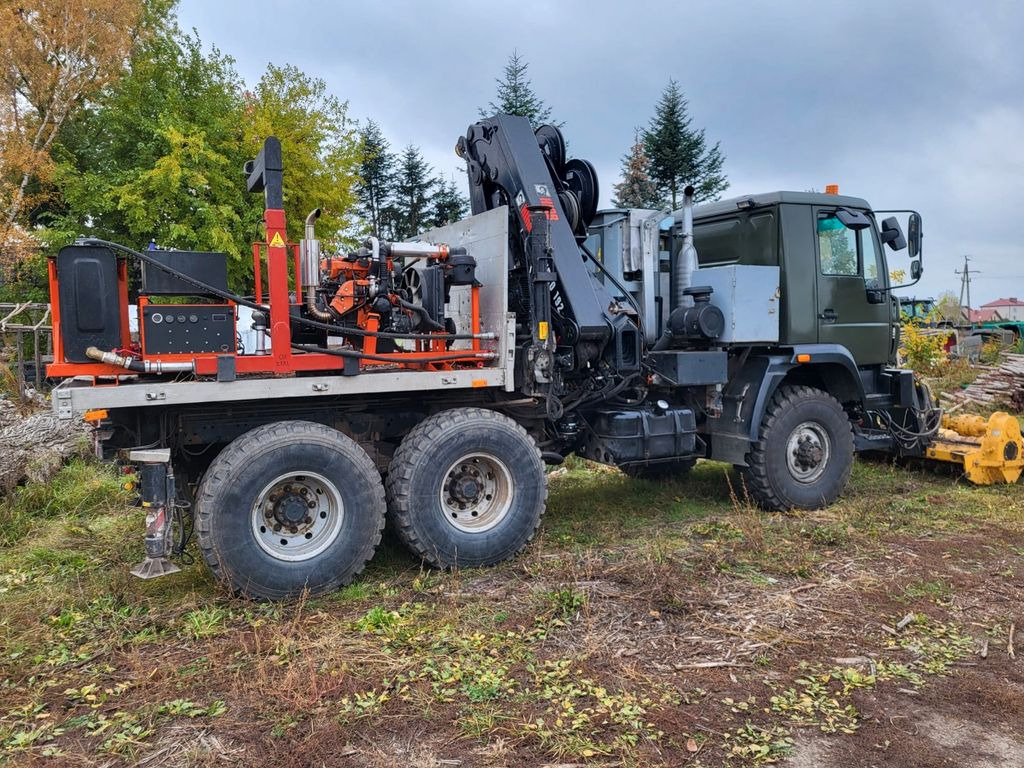 MAN 6x6 Star 266 6x6 HIAB X HIPRO 192 E-6 - Kravas auto ar manipulatoru: foto 2 MAN 6x6 Star 266 6x6 HIAB X HIPRO 192 E-6 - Kravas auto ar manipulatoru: foto 2