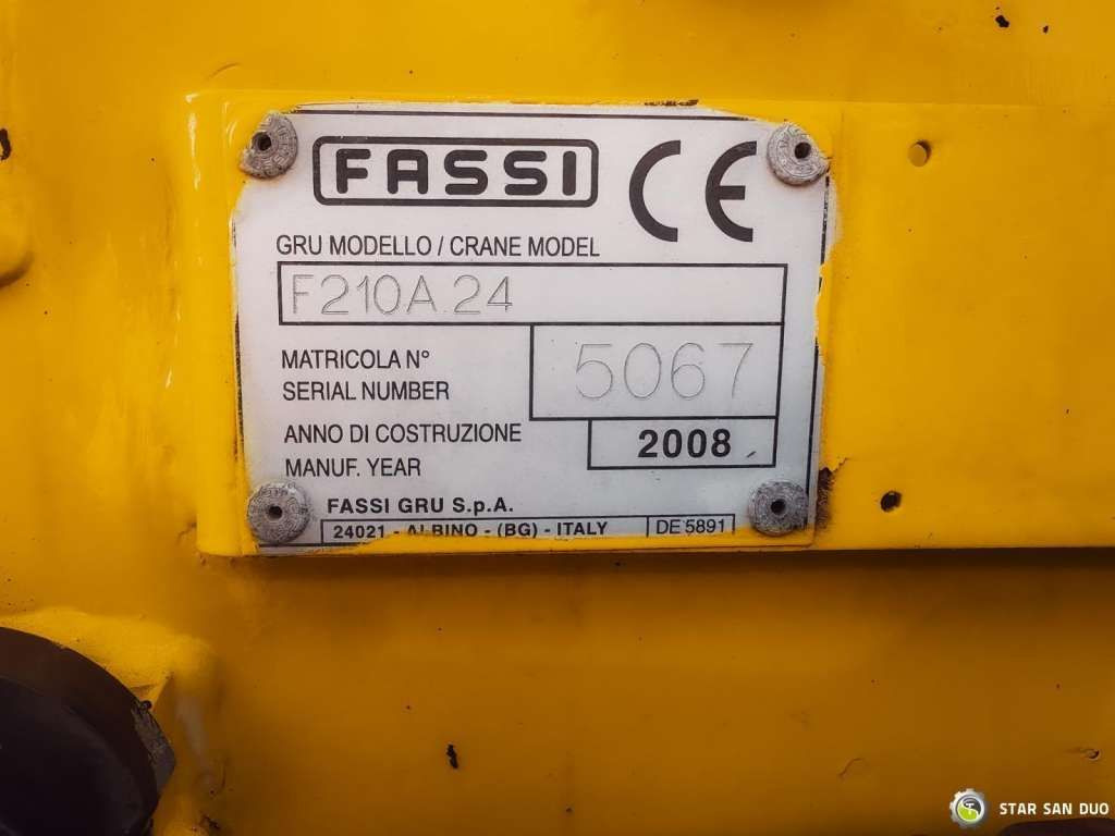 Kravas auto ar manipulatoru MAN  TGA 18.440 6x2 FASSI F 210 A.24  Crane Rotator: foto 23