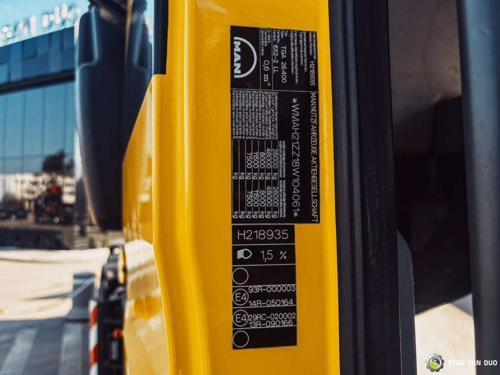 Kravas auto ar manipulatoru MAN  TGA 18.440 6x2 FASSI F 210 A.24  Crane Rotator: foto 22