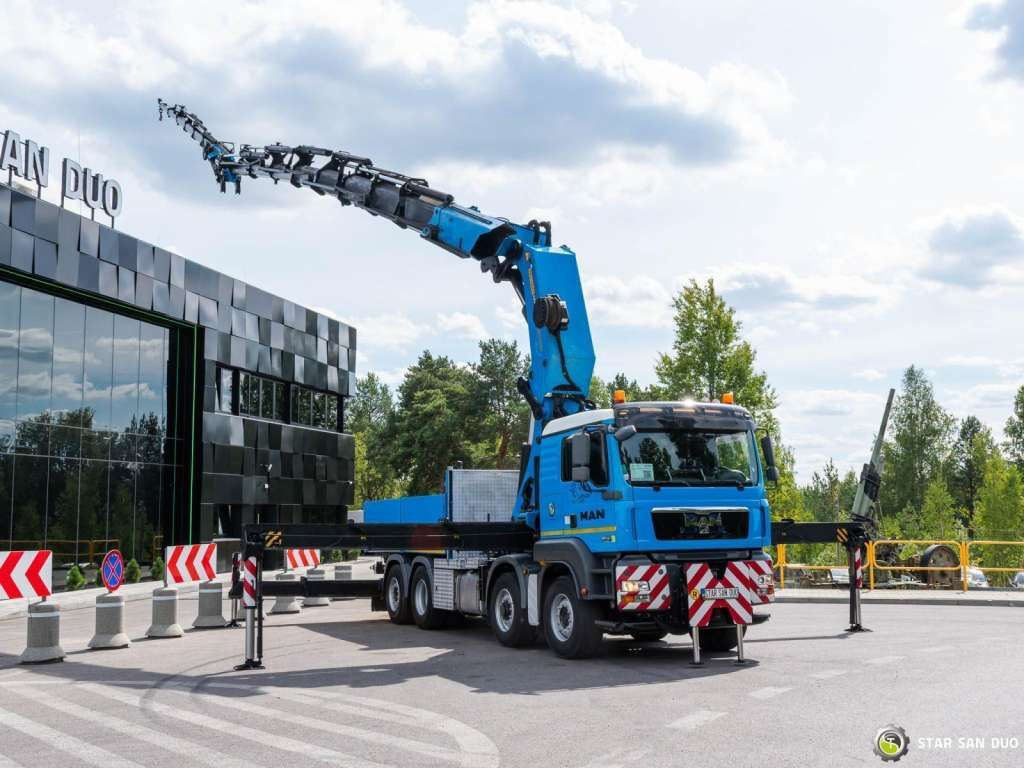 MAN TGA 35.480 8x4 H PALFINGER PK 150002 Crane Winc - Kravas auto ar manipulatoru: foto 4 MAN TGA 35.480 8x4 H PALFINGER PK 150002 Crane Winc - Kravas auto ar manipulatoru: foto 4