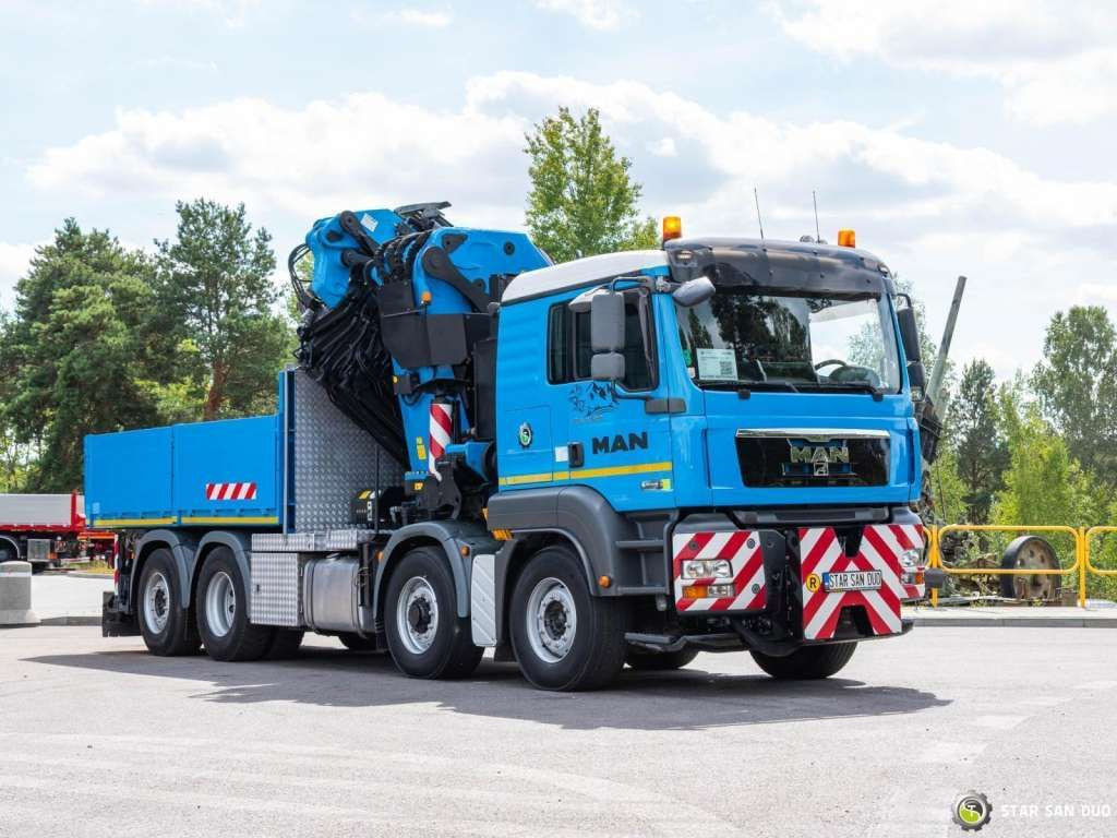 MAN TGA 35.480 8x4 H PALFINGER PK 150002 Crane Winc - Kravas auto ar manipulatoru: foto 3 MAN TGA 35.480 8x4 H PALFINGER PK 150002 Crane Winc - Kravas auto ar manipulatoru: foto 3