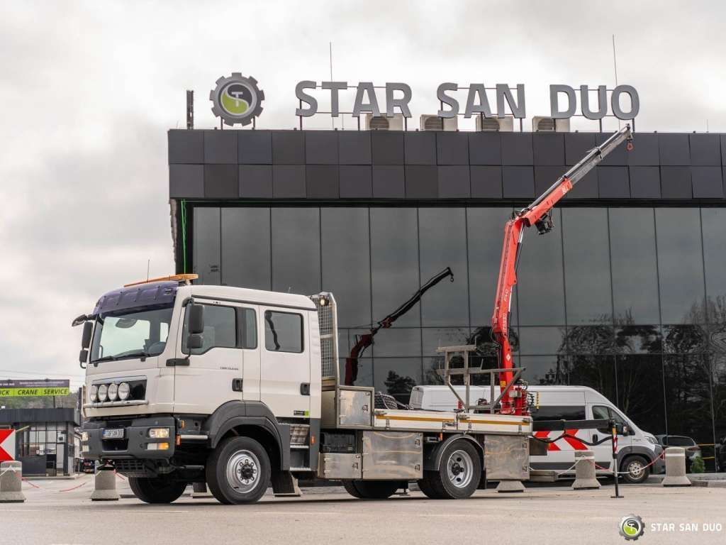 MAN TGM 13.290 4x4 FASSI F40B22 Crane Camper DOKA - Kravas auto ar manipulatoru: foto 4 MAN TGM 13.290 4x4 FASSI F40B22 Crane Camper DOKA - Kravas auto ar manipulatoru: foto 4