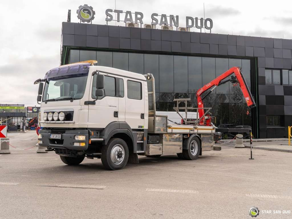 MAN TGM 13.290 4x4 FASSI F40B22 Crane Camper DOKA - Kravas auto ar manipulatoru: foto 1 MAN TGM 13.290 4x4 FASSI F40B22 Crane Camper DOKA - Kravas auto ar manipulatoru: foto 1