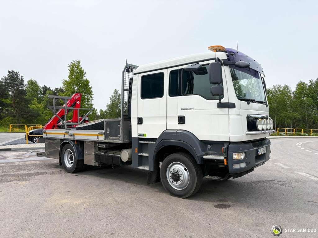 MAN TGM 13.290 4x4 FASSI F40B22 Crane Camper DOKA - Kravas auto ar manipulatoru: foto 3 MAN TGM 13.290 4x4 FASSI F40B22 Crane Camper DOKA - Kravas auto ar manipulatoru: foto 3