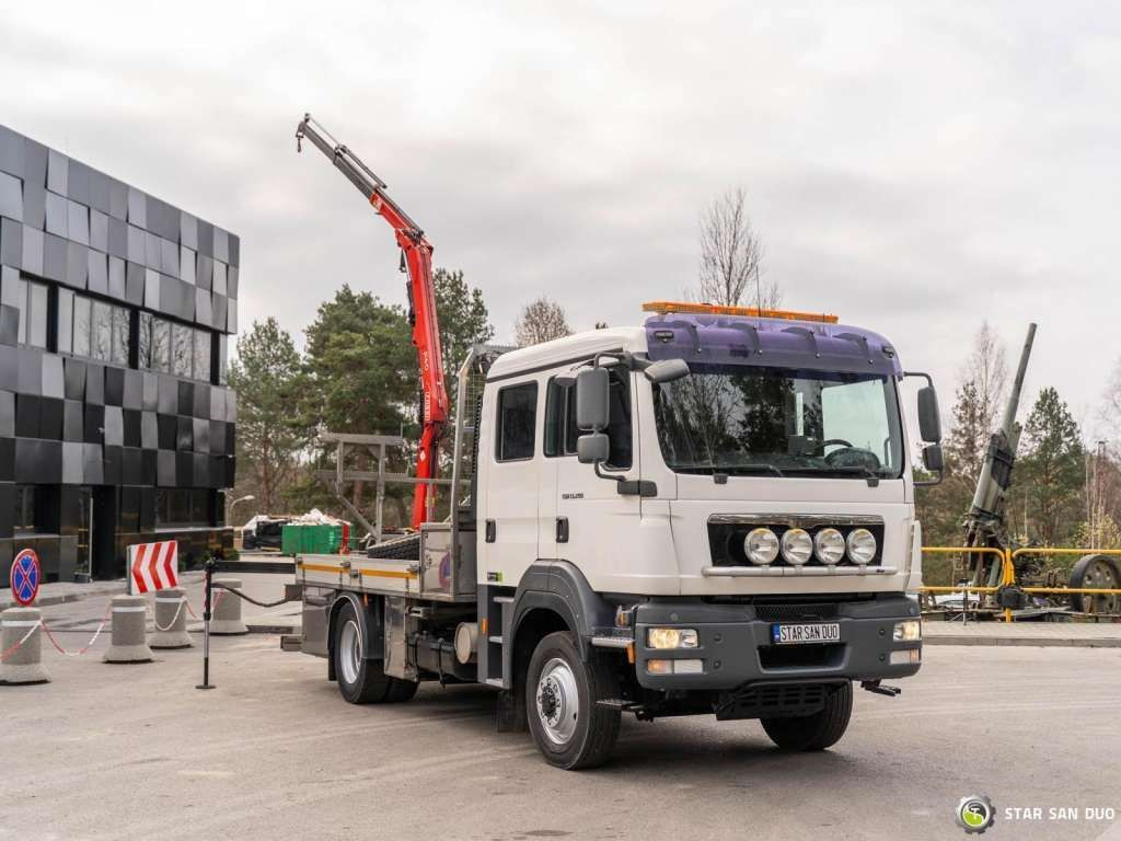 MAN TGM 13.290 4x4 FASSI F40B22 Crane Camper DOKA - Kravas auto ar manipulatoru: foto 5 MAN TGM 13.290 4x4 FASSI F40B22 Crane Camper DOKA - Kravas auto ar manipulatoru: foto 5