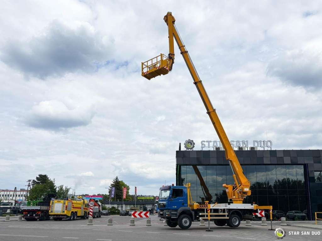 MAN TGM 18.330 4x4 MULTITEL J335 Truck Mounted Lift - Autopacēlājs: foto 5 MAN TGM 18.330 4x4 MULTITEL J335 Truck Mounted Lift - Autopacēlājs: foto 5
