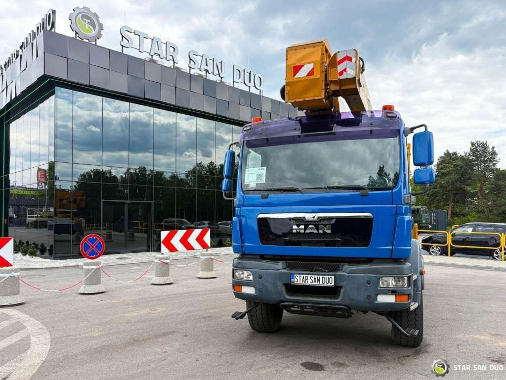 MAN TGM 18.330 4x4 MULTITEL J335 Truck Mounted Lift - Autopacēlājs: foto 4 MAN TGM 18.330 4x4 MULTITEL J335 Truck Mounted Lift - Autopacēlājs: foto 4