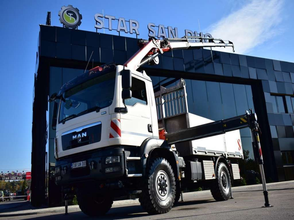 MAN TGM 18.340 4x4 PALFINGER PK 18002 CRANE WINCH MAN TGM 18.340 4x4 PALFINGER PK 18002 CRANE WINCH - Kravas auto ar manipulatoru, Bortu kravas automašīna/ Platforma: foto 5 MAN TGM 18.340 4x4 PALFINGER PK 18002 CRANE WINCH MAN TGM 18.340 4x4 PALFINGER PK 18002 CRANE WINCH - Kravas auto ar manipulatoru, Bortu kravas automašīna/ Platforma: foto 5