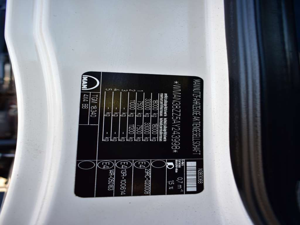 MAN TGM 18.340 4x4 PALFINGER PK 18002 CRANE WINCH MAN TGM 18.340 4x4 PALFINGER PK 18002 CRANE WINCH - Kravas auto ar manipulatoru, Bortu kravas automašīna/ Platforma: foto 3 MAN TGM 18.340 4x4 PALFINGER PK 18002 CRANE WINCH MAN TGM 18.340 4x4 PALFINGER PK 18002 CRANE WINCH - Kravas auto ar manipulatoru, Bortu kravas automašīna/ Platforma: foto 3