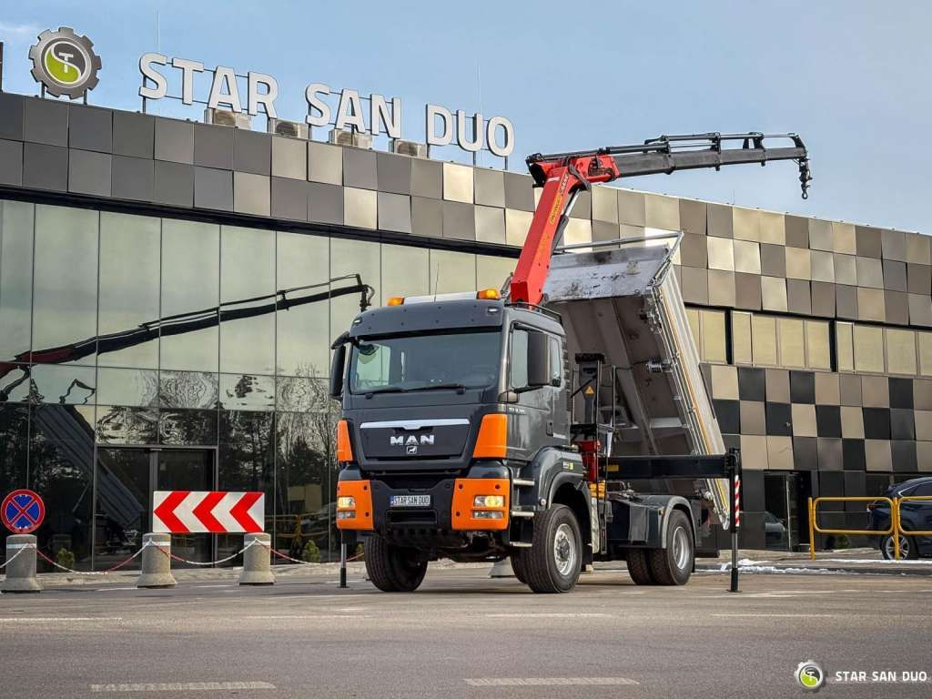 MAN TGS 18.480 PALFINGER PK 16502 HDS Crane,Kipper MAN TGS 18.480 PALFINGER PK 16502 HDS Crane,Kipper - Kravas automašīna pašizgāzējs: foto 1 MAN TGS 18.480 PALFINGER PK 16502 HDS Crane,Kipper MAN TGS 18.480 PALFINGER PK 16502 HDS Crane,Kipper - Kravas automašīna pašizgāzējs: foto 1