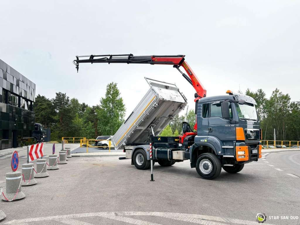 MAN TGS 18.480 PALFINGER PK 16502 HDS Crane,Kipper MAN TGS 18.480 PALFINGER PK 16502 HDS Crane,Kipper - Kravas automašīna pašizgāzējs: foto 2 MAN TGS 18.480 PALFINGER PK 16502 HDS Crane,Kipper MAN TGS 18.480 PALFINGER PK 16502 HDS Crane,Kipper - Kravas automašīna pašizgāzējs: foto 2