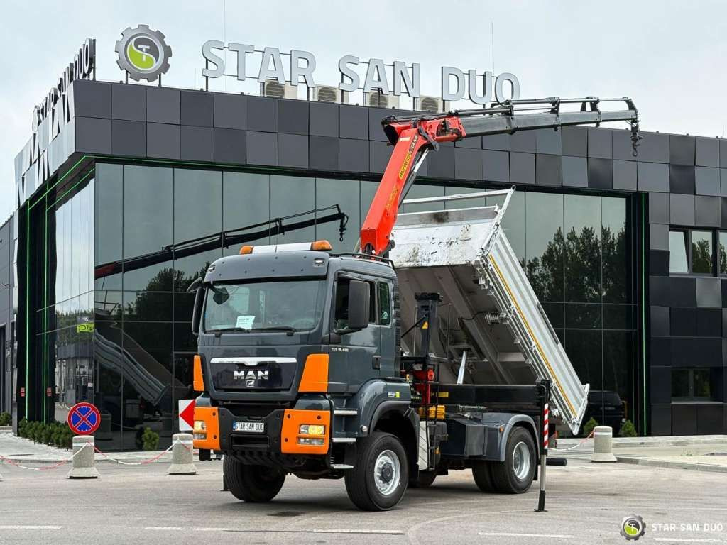 MAN TGS 18.480 PALFINGER PK 16502 HDS Crane,Kipper - Kravas auto ar manipulatoru: foto 2 MAN TGS 18.480 PALFINGER PK 16502 HDS Crane,Kipper - Kravas auto ar manipulatoru: foto 2