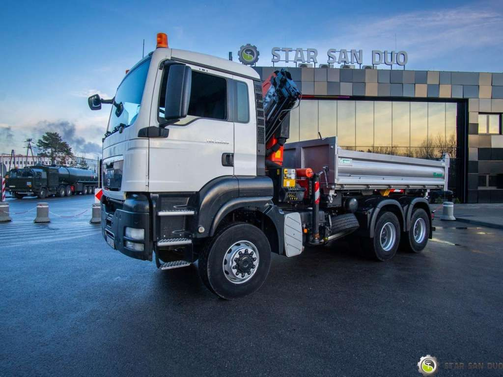 MAN TGS 26.360 6x6 PALFINGER PK 18001 EH Crane Kipe - Kravas auto ar manipulatoru: foto 2 MAN TGS 26.360 6x6 PALFINGER PK 18001 EH Crane Kipe - Kravas auto ar manipulatoru: foto 2